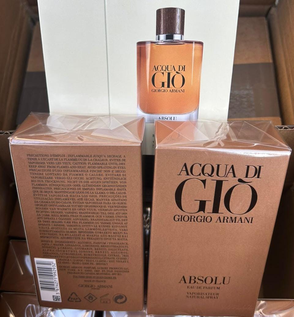 Giorgio Armani Acqua Di Giò Absolu Eau de Parfum for Men – 2.5 oz