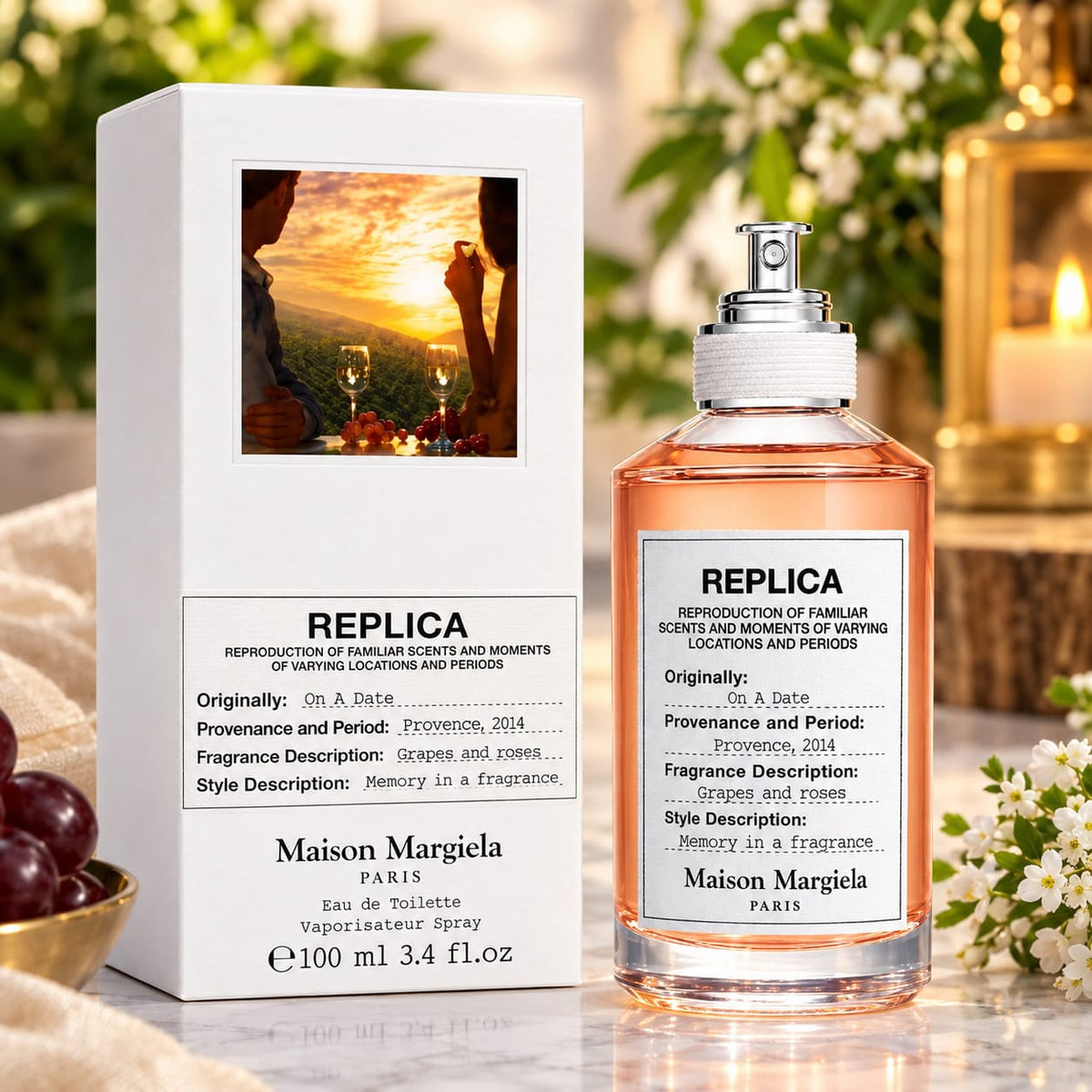 Maison Margiela REPLICA On A Date Eau de Toilette 3.4 oz